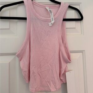 Lululemon Athletica Light Pink Tank Top